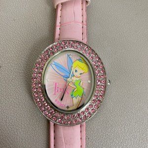 Tinker BellWatch Women Pink Face Crystals